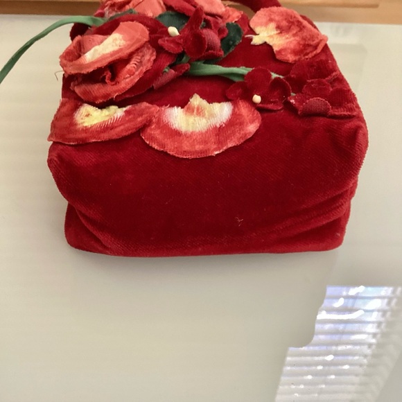 I Pinco Pallino Red Floral Embellishment Grils - Picture 2 of 4